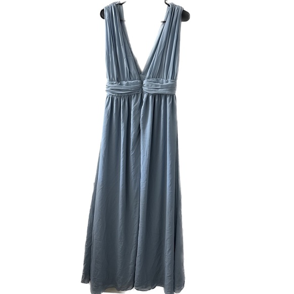 Lulus Heavenly Hues Light Blue Maxi Dress Size XL - Picture 5 of 8